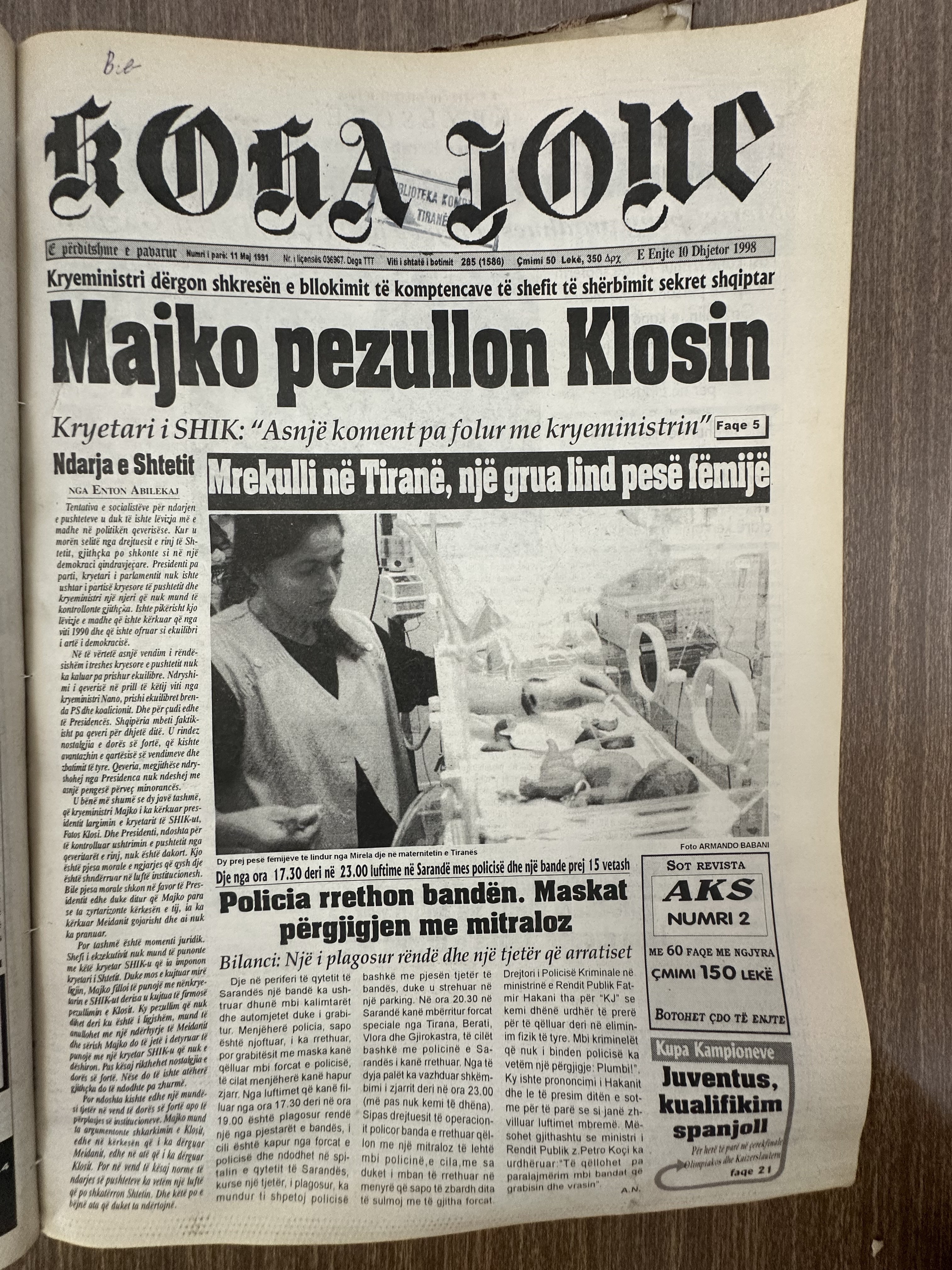 Koha Jonë 1998-12-10